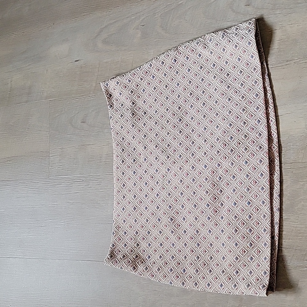 Vanessa Bruno Athé jacquard mini skirt with geometric print size 36.